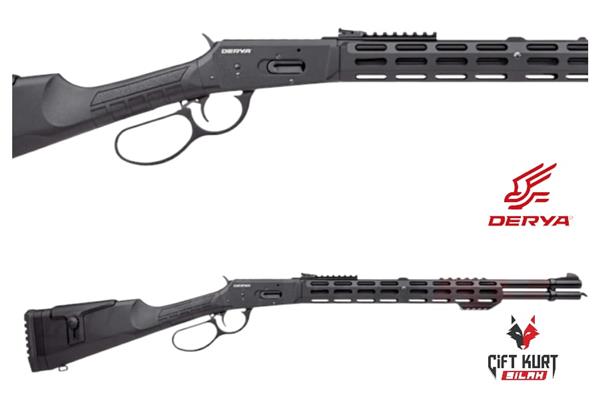 Derya MD-401T Alüminyum Kundak Lever Action Yivsiz Av Tüfeği